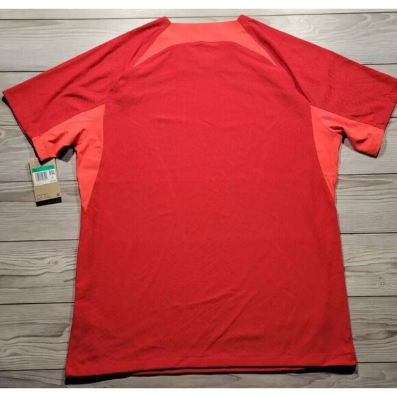Nike Dri-FIT ADV Vapor knit IV US RED SS Knit Soccer Jersey Men’s Large DR0671 - Picture 6 of 15